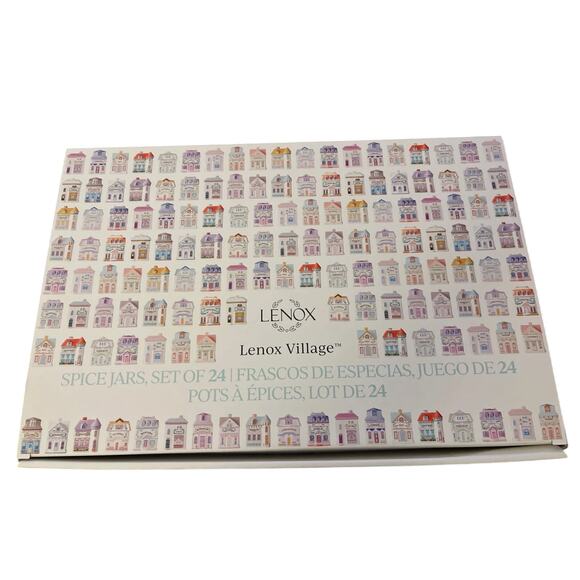 Lenox Spice Village Full Complete Collection Set 24 Houses NEW 2025 Farmhouse - Picture 1 of 4